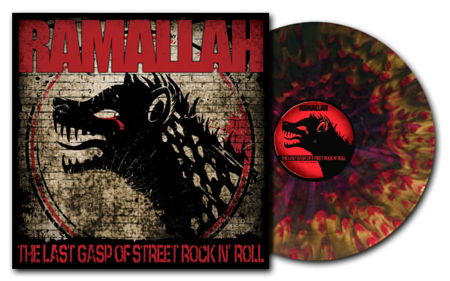 SLNR-033A-LP Ramallah - The Last Gasp of Street Rock N' Roll LP (exclusive  vinyl)